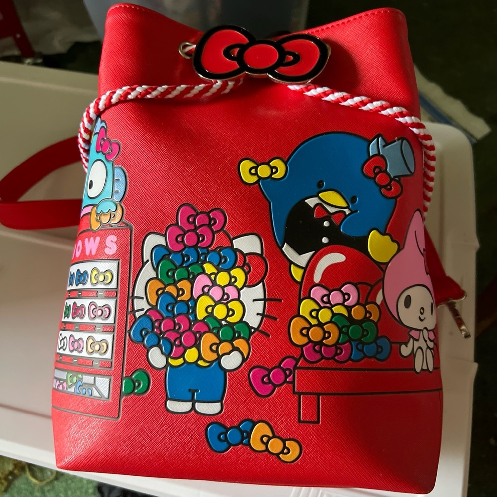 Loungefly Red Hello Kitty and Friends Bag